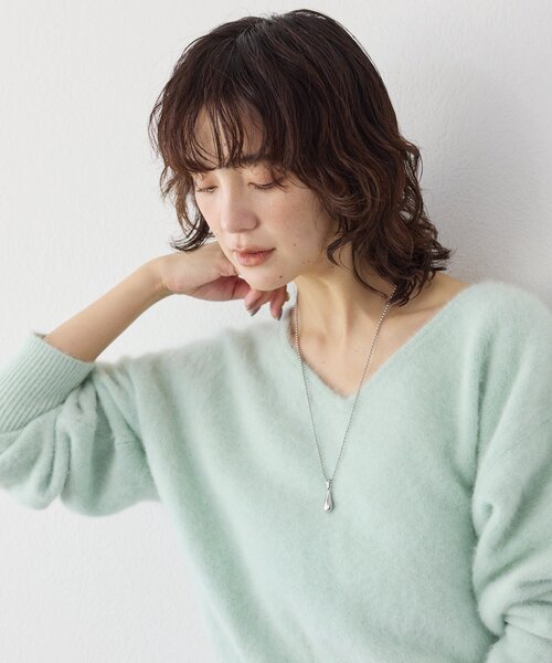 RIVE DROITE（リヴドロワ）の「【R.good(アールドットグッド)】drop&ballネックレス（ネックレス・レディース・シルバー/ゴールド・FREE）」の6枚目の写真