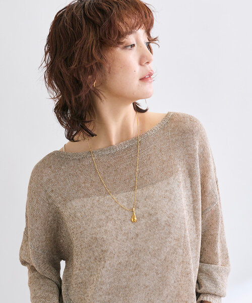 RIVE DROITE（リヴドロワ）の「【R.good(アールドットグッド)】drop&ballネックレス（ネックレス・レディース・シルバー/ゴールド・FREE）」の13枚目の写真