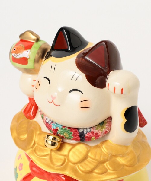 BEAMS JAPAN（ビームス　ジャパン）の「【招き猫まつり2025】中外陶園 / 薬師窯 招福大開運宝 招き猫（インテリア雑貨・レディース・その他・ONE SIZE）」の3枚目の写真