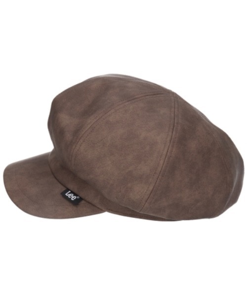 Lee（リー）の「Lee/リー LE FAKE LEATHER CASQUETTE（キャスケット・レディース・アイボリー/ブラック/ブラウン・58cm）」の18枚目の写真