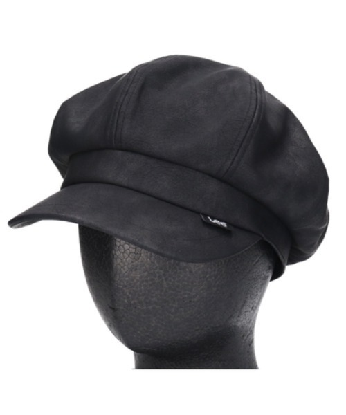 Lee（リー）の「Lee/リー LE FAKE LEATHER CASQUETTE（キャスケット・レディース・アイボリー/ブラック/ブラウン・58cm）」の15枚目の写真