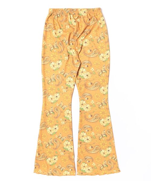 anap mimpi（アナップミンピ）の「レトロ フラワー ワッフル フレア 裾メロウ パンツ（その他パンツ・レディース・ミント/オレンジ・FREE）」の16枚目の写真