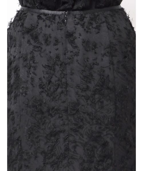 LAGUNAMOON（ラグナムーン）の「カットジャガードナロースカート（スカート・レディース・ブラック/アイボリー・SMALL/MEDIUM）」の8枚目の写真