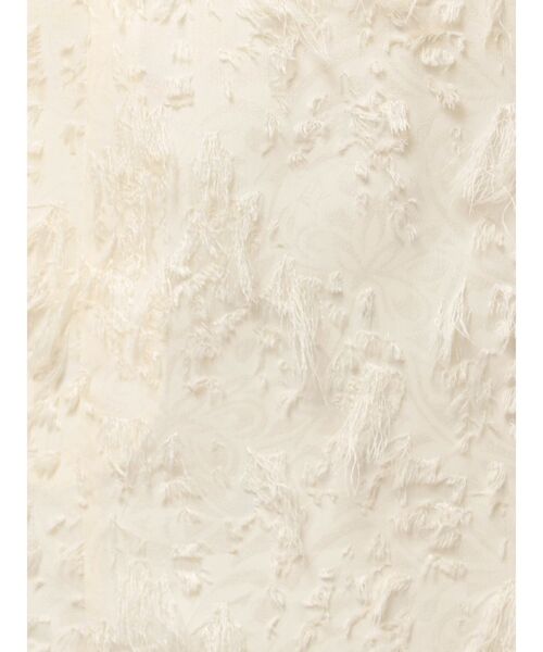 LAGUNAMOON（ラグナムーン）の「カットジャガードナロースカート（スカート・レディース・ブラック/アイボリー・SMALL/MEDIUM）」の3枚目の写真