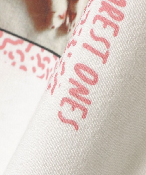 BEAMS HEART（ビームスハート）の「ネコ フォト コラージュ Tシャツ（Tシャツ/カットソー・レディース・オフホワイト/ブラック/ホワイト系その他5/ブラック系その他4・FREE）」の7枚目の写真