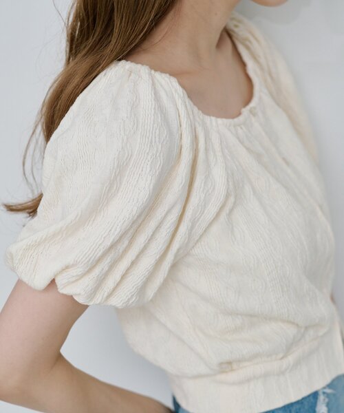 トップス kastane セール】【2WAY】ケーブルカットトップス（Tシャツ/カットソー