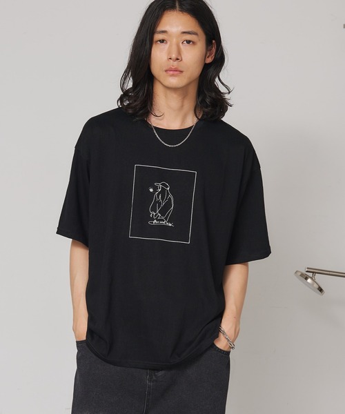 SEN TOKYO（セントーキョー）の「アソートグラフィックTシャツ（Tシャツ/カットソー・メンズ・ホワイト/ブラック/ホワイト系その他/ブラック系その他/ホワイト系その他2/ホワイト系その他3/ホワイト系その他4/ホワイト系その他5/ブラック系その他2/ブラック系その他3/ブラック系その他4/ブラック系その他5・FREE）」の9枚目の写真