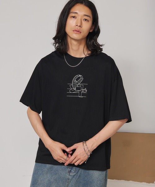 SEN TOKYO（セントーキョー）の「アソートグラフィックTシャツ（Tシャツ/カットソー・メンズ・ホワイト/ブラック/ホワイト系その他/ブラック系その他/ホワイト系その他2/ホワイト系その他3/ホワイト系その他4/ホワイト系その他5/ブラック系その他2/ブラック系その他3/ブラック系その他4/ブラック系その他5・FREE）」の10枚目の写真