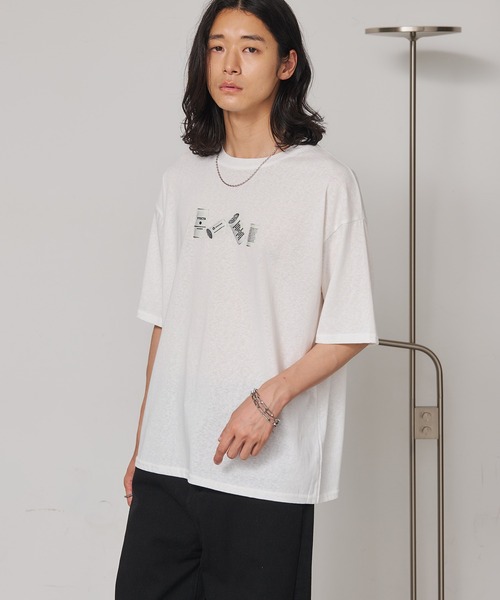 SEN TOKYO（セントーキョー）の「アソートグラフィックTシャツ（Tシャツ/カットソー・メンズ・ホワイト/ブラック/ホワイト系その他/ブラック系その他/ホワイト系その他2/ホワイト系その他3/ホワイト系その他4/ホワイト系その他5/ブラック系その他2/ブラック系その他3/ブラック系その他4/ブラック系その他5・FREE）」の13枚目の写真