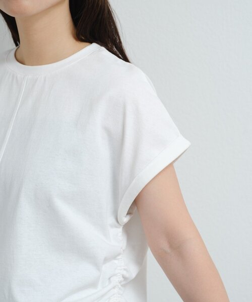 Kastane（カスタネ）の「B ドロストデザインTEE（Tシャツ/カットソー・レディース・ホワイト/グレー/ブラック・FREE）」の18枚目の写真