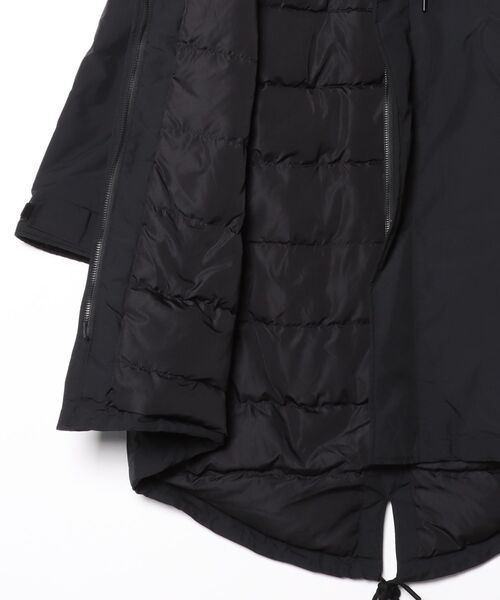 rehacer（レアセル）の「rehacer : Wind Down Mods Coat（モッズコート・メンズ・アーミー/ブラック・SMALL/MEDIUM/LARGE）」の4枚目の写真