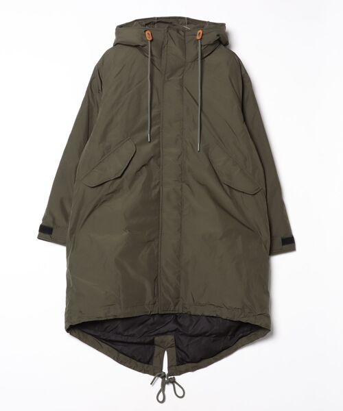 rehacer（レアセル）の「rehacer : Wind Down Mods Coat（モッズコート・メンズ・アーミー/ブラック・SMALL/MEDIUM/LARGE）」の9枚目の写真