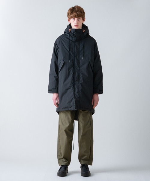 rehacer（レアセル）の「rehacer : Wind Down Mods Coat（モッズコート・メンズ・アーミー/ブラック・SMALL/MEDIUM/LARGE）」の18枚目の写真