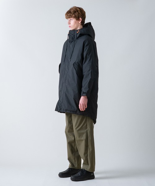 rehacer（レアセル）の「rehacer : Wind Down Mods Coat（モッズコート・メンズ・アーミー/ブラック・SMALL/MEDIUM/LARGE）」の19枚目の写真