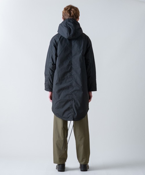 rehacer（レアセル）の「rehacer : Wind Down Mods Coat（モッズコート・メンズ・アーミー/ブラック・SMALL/MEDIUM/LARGE）」の21枚目の写真