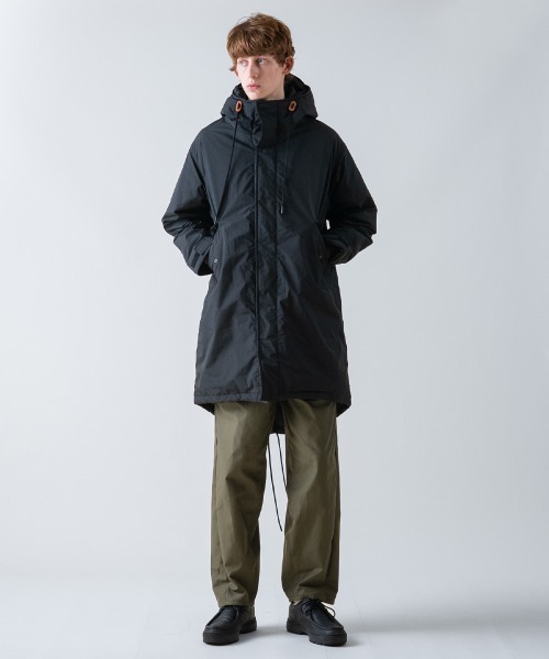 rehacer（レアセル）の「rehacer : Wind Down Mods Coat（モッズコート・メンズ・アーミー/ブラック・SMALL/MEDIUM/LARGE）」の22枚目の写真