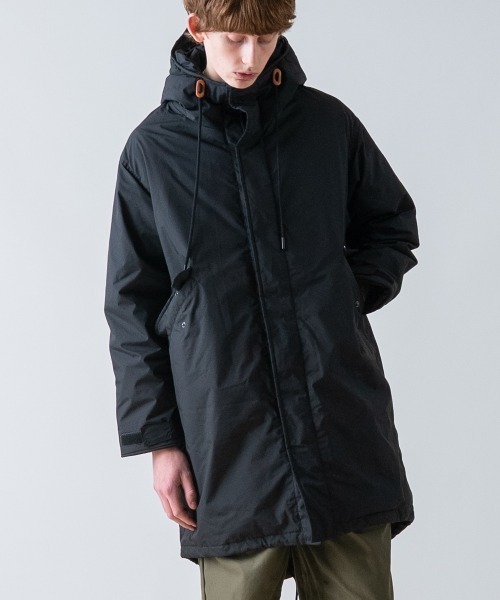rehacer（レアセル）の「rehacer : Wind Down Mods Coat（モッズコート・メンズ・アーミー/ブラック・SMALL/MEDIUM/LARGE）」の13枚目の写真
