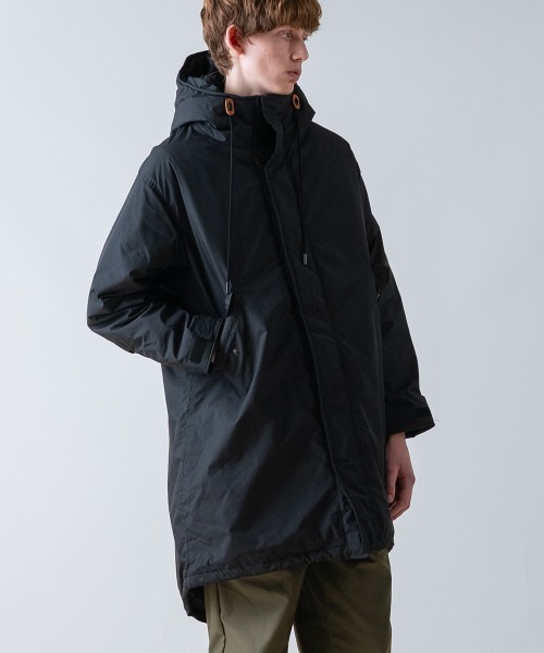 rehacer（レアセル）の「rehacer : Wind Down Mods Coat（モッズコート・メンズ・アーミー/ブラック・SMALL/MEDIUM/LARGE）」の16枚目の写真