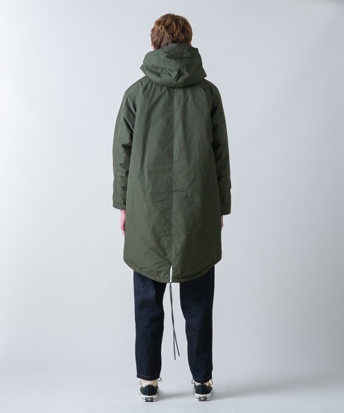 rehacer（レアセル）の「rehacer : Wind Down Mods Coat（モッズコート・メンズ・アーミー/ブラック・SMALL/MEDIUM/LARGE）」の11枚目の写真