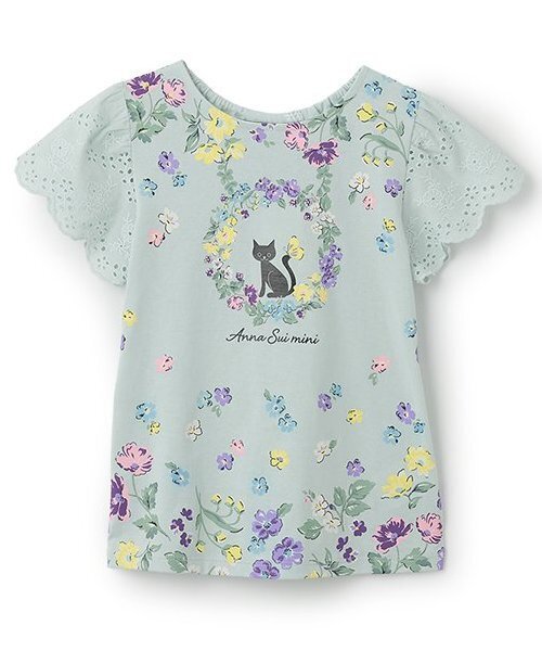 ANNA SUI mini♡猫シャツセット♡140 あったか】ネコセットアップ（アンサンブル） | ANNA SUI mini