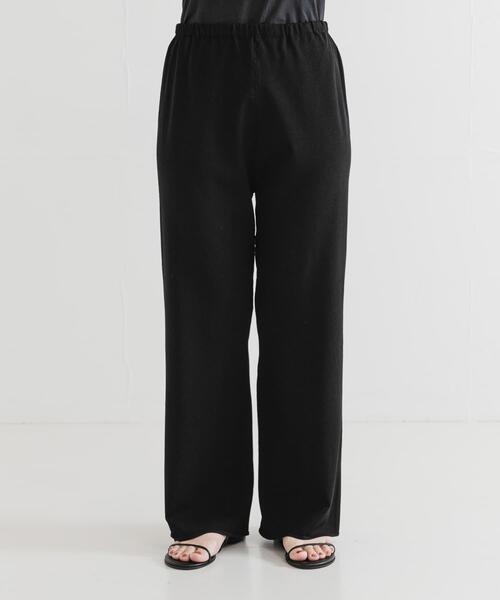 URBAN RESEARCH（アーバンリサーチ）の「ドライタッチハイゲージニットパンツ（その他パンツ・レディース・ブラック・36/38）」の9枚目の写真