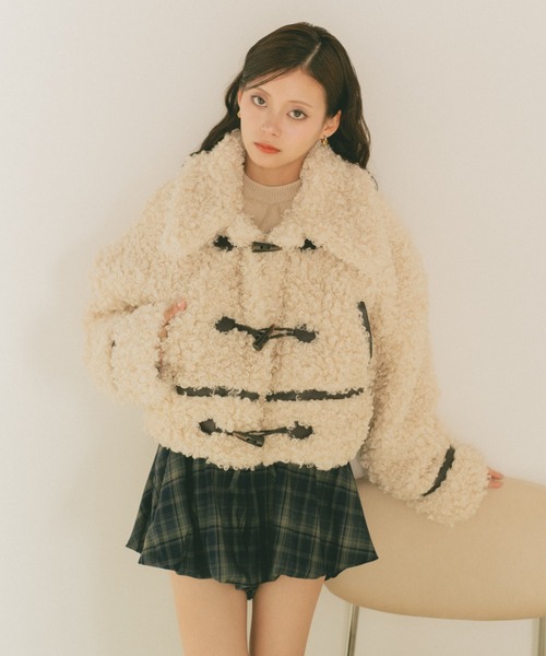 VANNIE U プードルファーダッフルコート プードルファーダッフルコート（ダッフルコート）｜VANNIE U