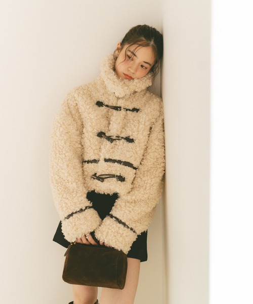 VANNIE U プードルファーダッフルコート プードルファーダッフルコート（ダッフルコート）｜VANNIE U