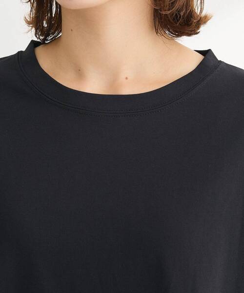 Green　Parks（グリーンパークス）の「シアードッキングプルオーバー2（Tシャツ/カットソー・レディース・ネイビー/オレンジ/ブラック/オフホワイト・FREE）」の12枚目の写真