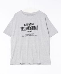 CERCA（チェルカ）の「[NARULA/ナルラ]カレッジロゴ風 プリント ビッグTシャツ(CZ)（Tシャツ/カットソー・レディース）」