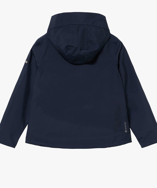 AIGLE（エーグル）の「GORE-TEX ゴアテックス 防水 防風性 透湿性 2レイヤーフーデッドジャケット RP（マウンテンパーカー・レディース・ダークネイビー/ベージュ/イエロー/ナチュラル・36/38/40）」の16枚目の写真