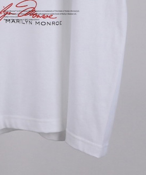 DISCOVERED（ディスカバード）の「mt9889-MARILYN MONROE TEE (SELF-PORTRAIT) Tシャツ(DC-SS26-CU-12)（Tシャツ/カットソー・メンズ・ホワイト/ブラック・1/2/3/4）」の7枚目の写真