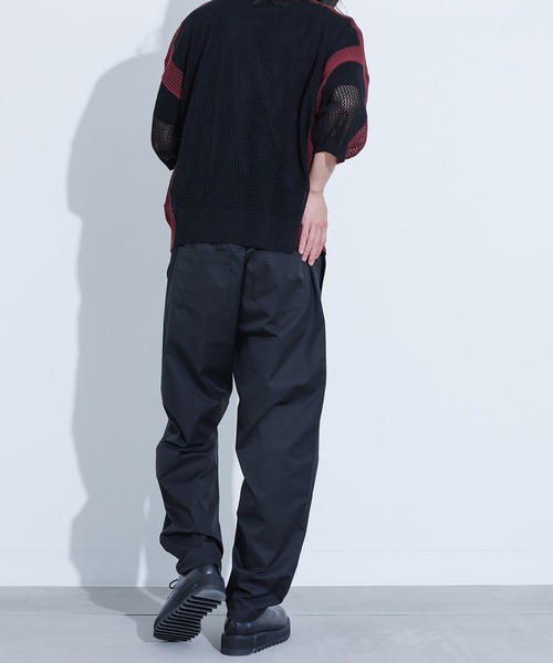 MDR(エムディアール)の「Dカン付きタックワイドパンツ(その他パンツ・メンズ・ブラック/パープル・L/M)」の7枚目の写真