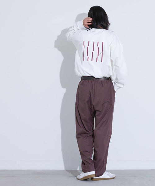 MDR(エムディアール)の「Dカン付きタックワイドパンツ(その他パンツ・メンズ・ブラック/パープル・L/M)」の17枚目の写真