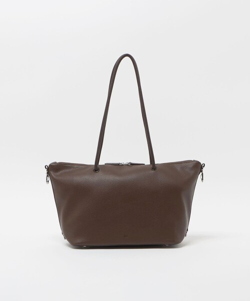 ＆MyuQ（アンドミューク）の「＜&MyuQ＞TAMTON SQEBAG（トートバッグ・レディース・ブラック/ダークブラウン・FREE）」の13枚目の写真