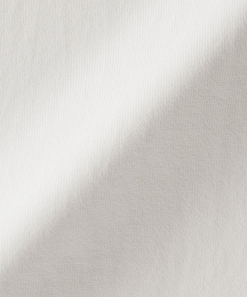 無印良品（ムジルシリョウヒン）の「婦人　太番手ボートネック長袖Ｔシャツ（Tシャツ/カットソー・レディース・カーキ系/グレー系1/ピンク系/オフホワイト/グレー系/ネイビー系・S/M/L/XL）」の9枚目の写真