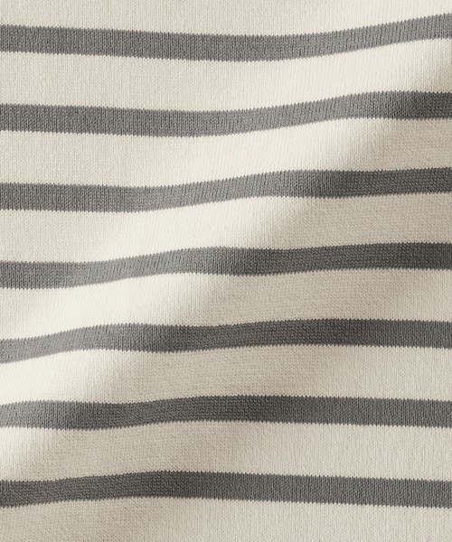 無印良品（ムジルシリョウヒン）の「婦人　太番手ボートネック長袖Ｔシャツ（Tシャツ/カットソー・レディース・カーキ系/グレー系1/ピンク系/オフホワイト/グレー系/ネイビー系・S/M/L/XL）」の15枚目の写真