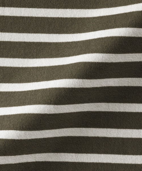 無印良品（ムジルシリョウヒン）の「婦人　太番手ボートネック長袖Ｔシャツ（Tシャツ/カットソー・レディース・カーキ系/グレー系1/ピンク系/オフホワイト/グレー系/ネイビー系・S/M/L/XL）」の18枚目の写真