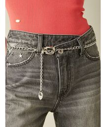 LILY BROWN | 2wayモチーフチェーンベルト(ベルト)