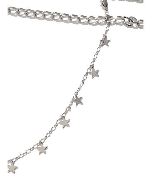 LILY BROWN（リリーブラウン）の「2wayモチーフチェーンベルト（ベルト・レディース・ゴールド/シルバー・F）」の6枚目の写真