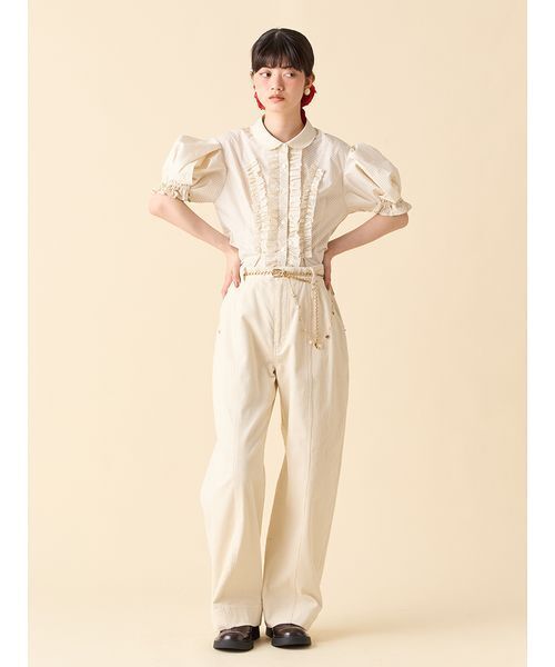 LILY BROWN（リリーブラウン）の「2wayモチーフチェーンベルト（ベルト・レディース・ゴールド/シルバー・F）」の9枚目の写真