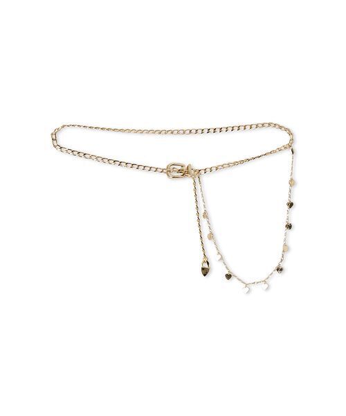 LILY BROWN（リリーブラウン）の「2wayモチーフチェーンベルト（ベルト・レディース・ゴールド/シルバー・F）」の12枚目の写真