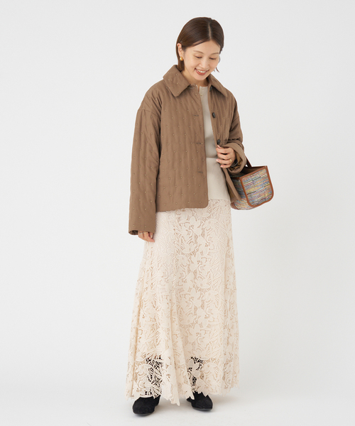 フラワーレース フレアスカート（スカート）｜IENA（イエナ）の