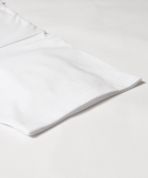 coca(coca)(コカ)の「【WEB限定セール】アーチロゴプリントTシャツ(Tシャツ/カットソー・メンズ・ホワイト/グレー・XL/M/L)」の14枚目の写真
