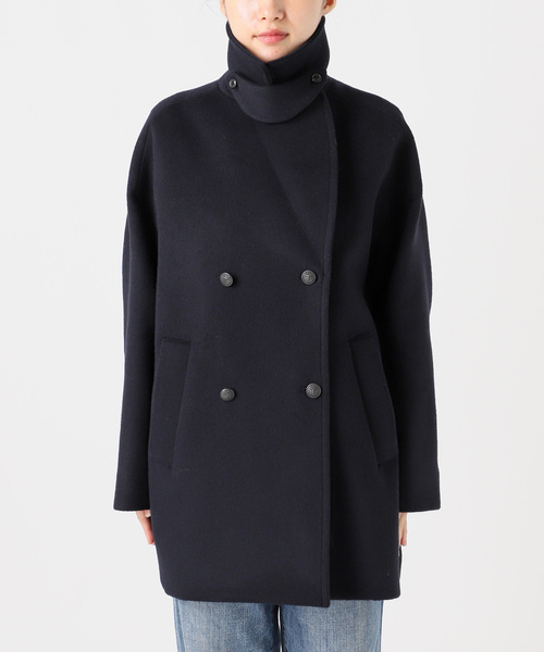 ティッカ　スピックアンドスパン　 ロンドントラディション別注 ピーコート　黒 ティッカ スピックアンドスパン ロンドントラディション別注