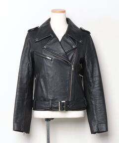 シープレザープライムオーバーダブルライダージャケットMAISON SPECIAL MAISON SPECIAL（メゾンスペシャル）の「《UNISEX》Sheep
