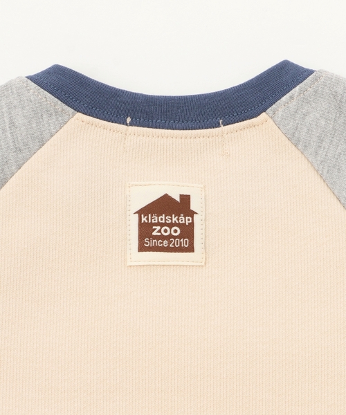 kladskap（クレードスコープ）の「クマ長袖Tシャツ×ボーダーパンツセット（ロンパース・キッズ・サックスブルー/アイボリー・80ｃｍ/90cm）」の8枚目の写真