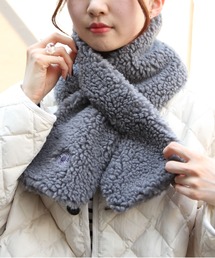 ORCIVAL（オーシバル）の「ORCIVAL/オーシバル　ボアスカーフ　BOA SCARF　OR-H0262 BFF（マフラー）」