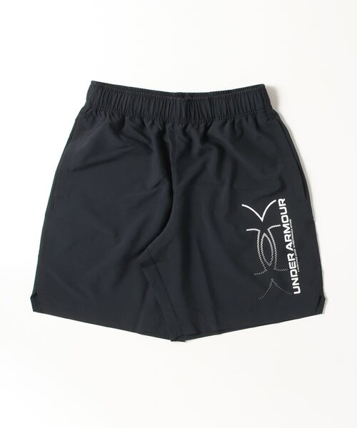 UNDER ARMOUR（アンダーアーマー）の「【別注】アンダーアーマー  UAウーブン ロゴ グラフィック ショーツ 限定コラボ（その他パンツ・メンズ・ブラック/グレー・S/M/L/LL/3L）」の11枚目の写真