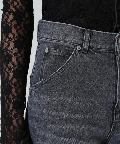 ROYAL FLASH（ロイヤルフラッシュ）の「MITSUKI/ミツキ/DENIM CUT-OUT PANTS（デニムパンツ・レディース・ブルー/ブラック・M/S）」の17枚目の写真