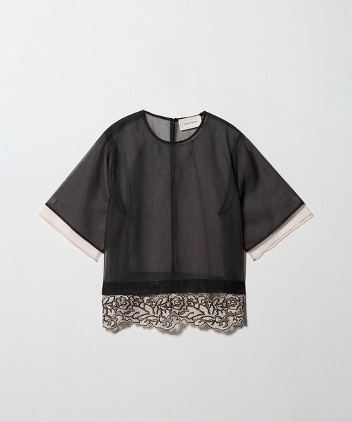 セール】＜AEWEN MATOPH＞チュールレースレイヤードブラウス（シャツ